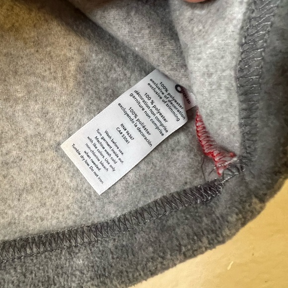 OshKosh B’Gosh Quarter Zip Fleece Pullover Boys 8 - Picture 4 of 4